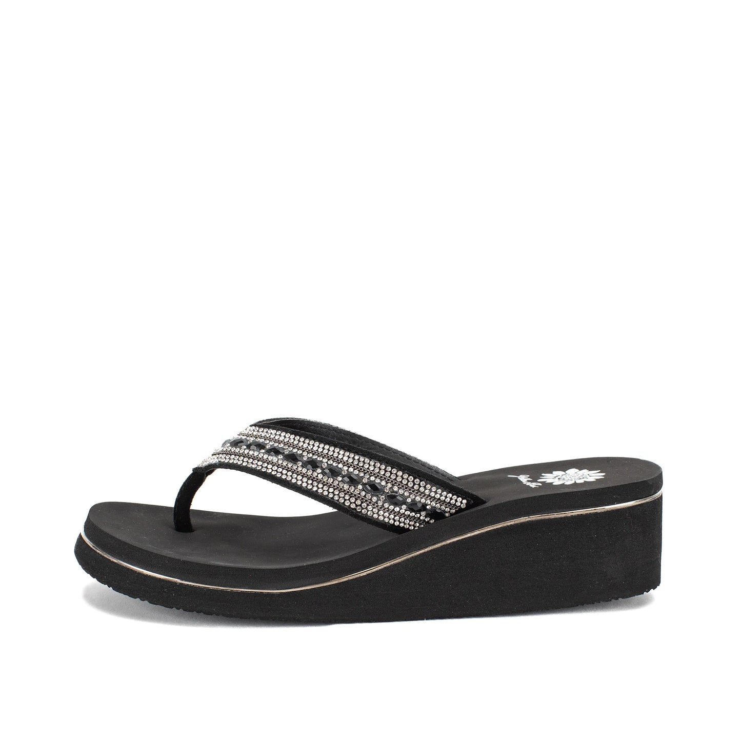 Yellow Box Marcie Sandal- Black