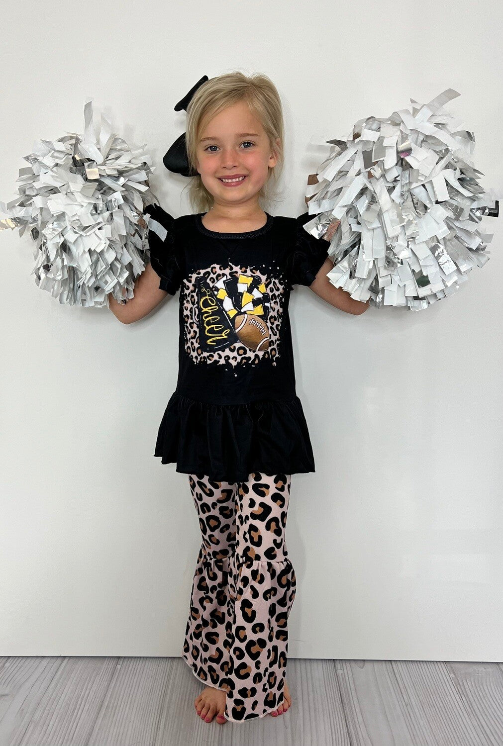 Toddler Leopard Cheer Outfit