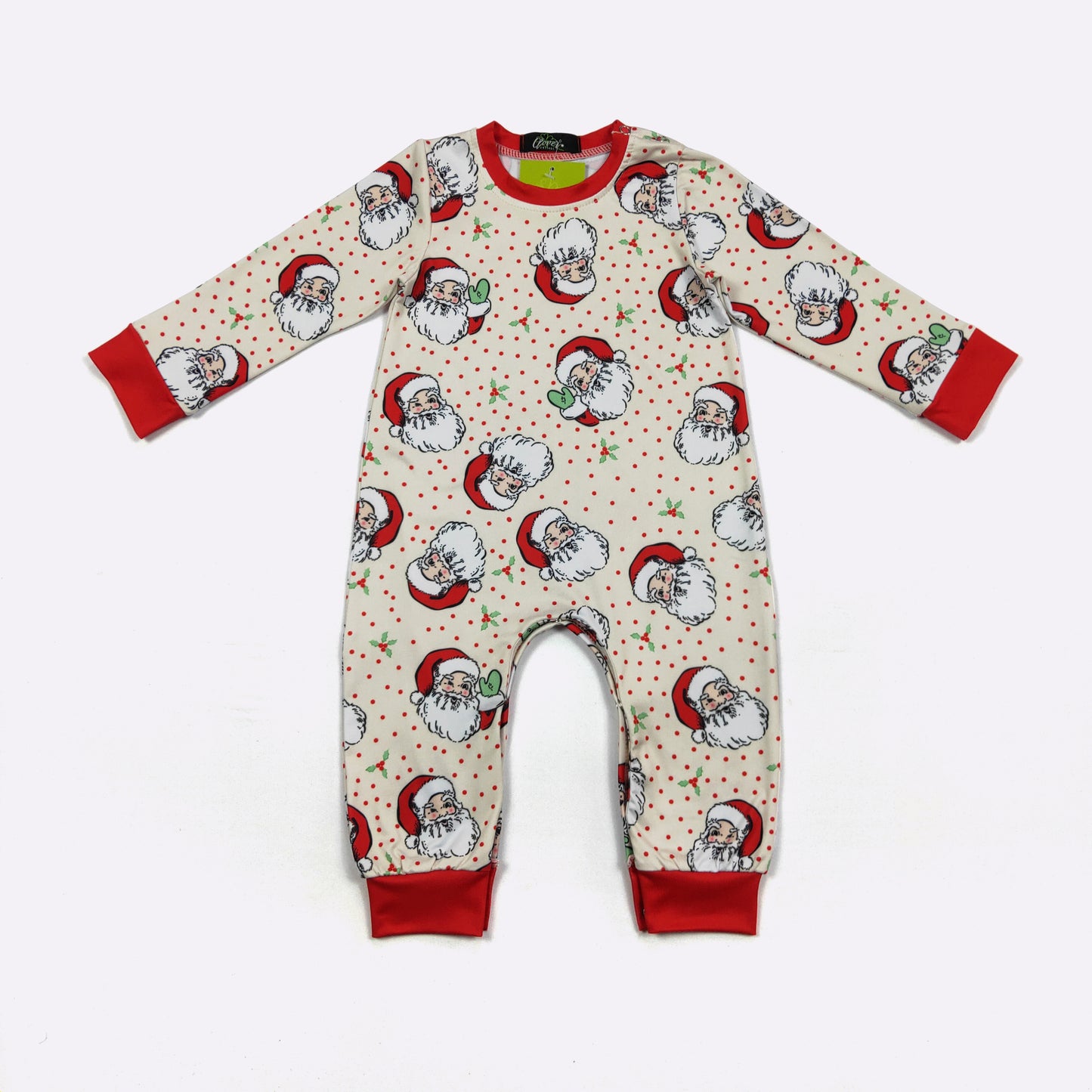 Kris Kringle Sprinkle Boy Romper