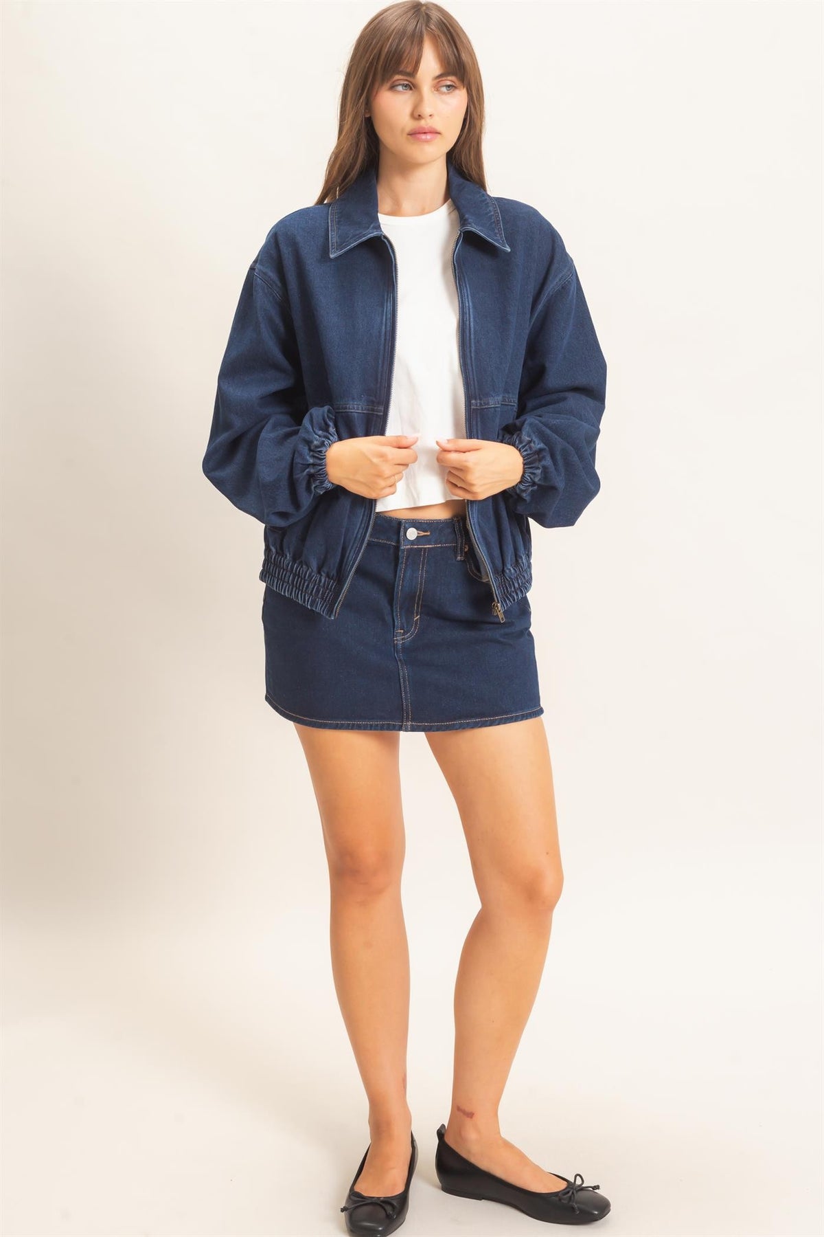 Enzyme Wash Denim Jacket