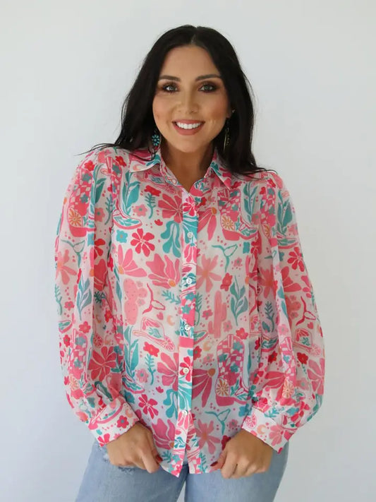 Boho Boot Blouse