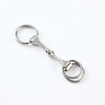 Western Horse Bit Scarf Slide-Silver
