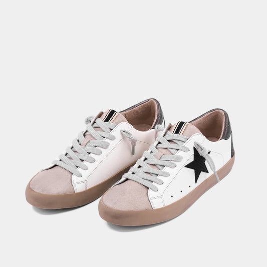 Paula Black Lizard Sneaker by ShuShop