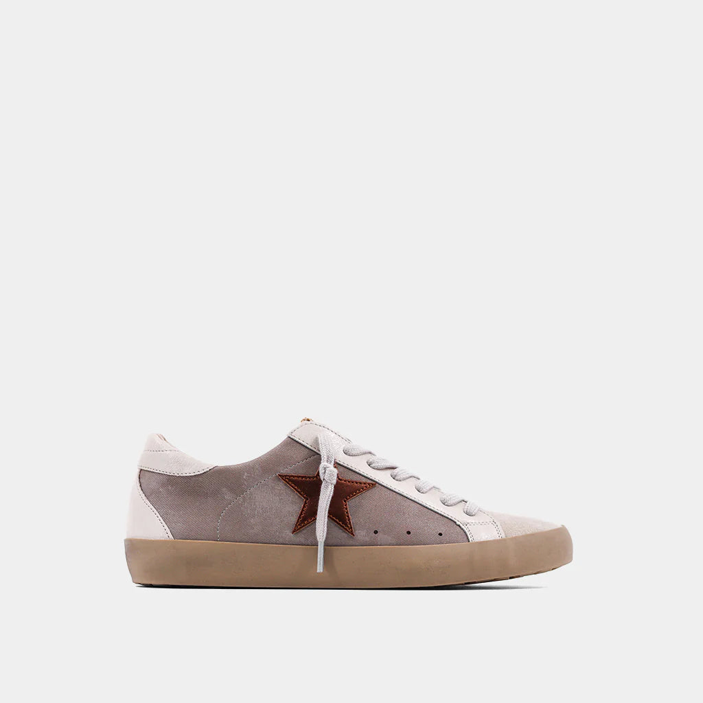 ShuShop Paula Taupe Denim Sneaker