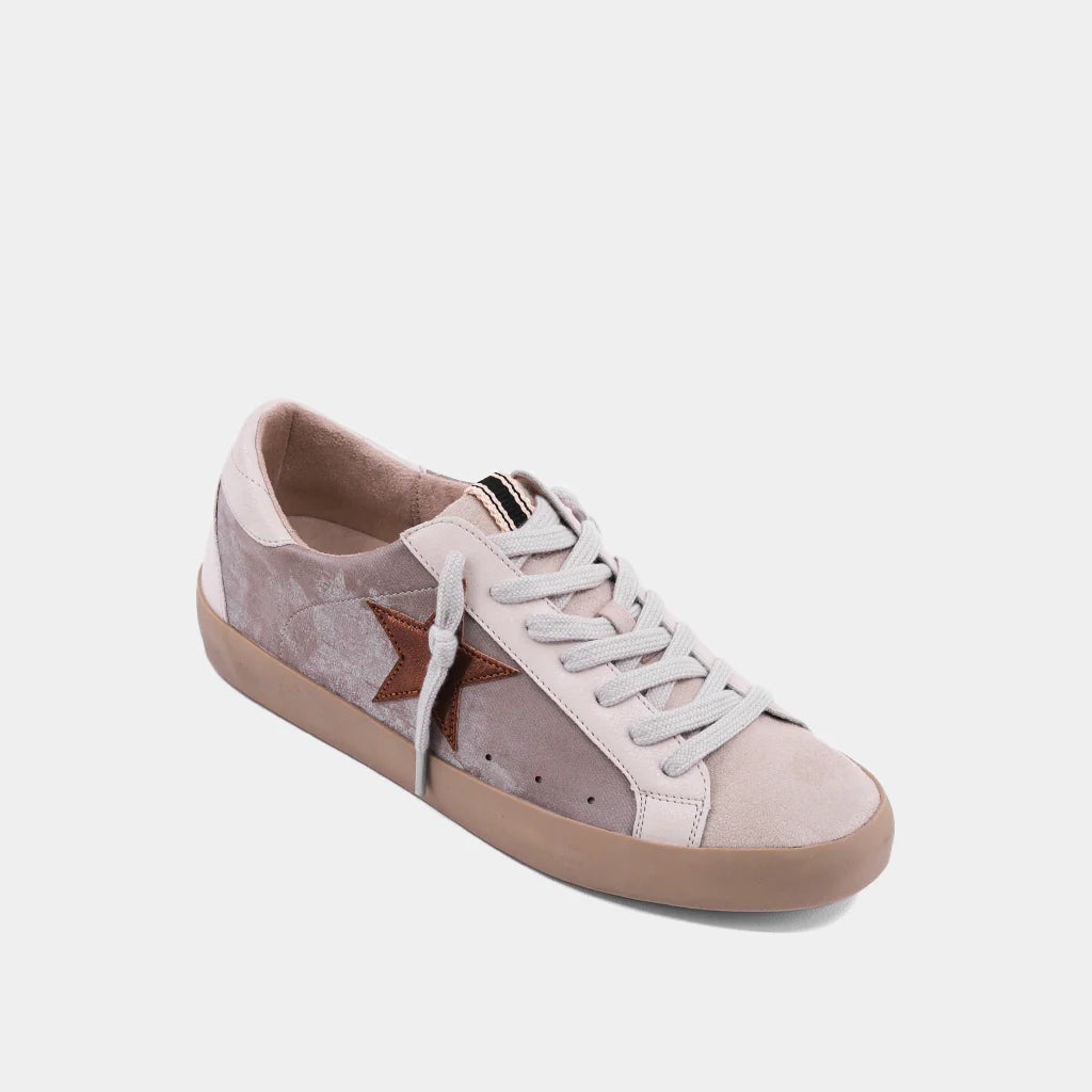 ShuShop Paula Taupe Denim Sneaker