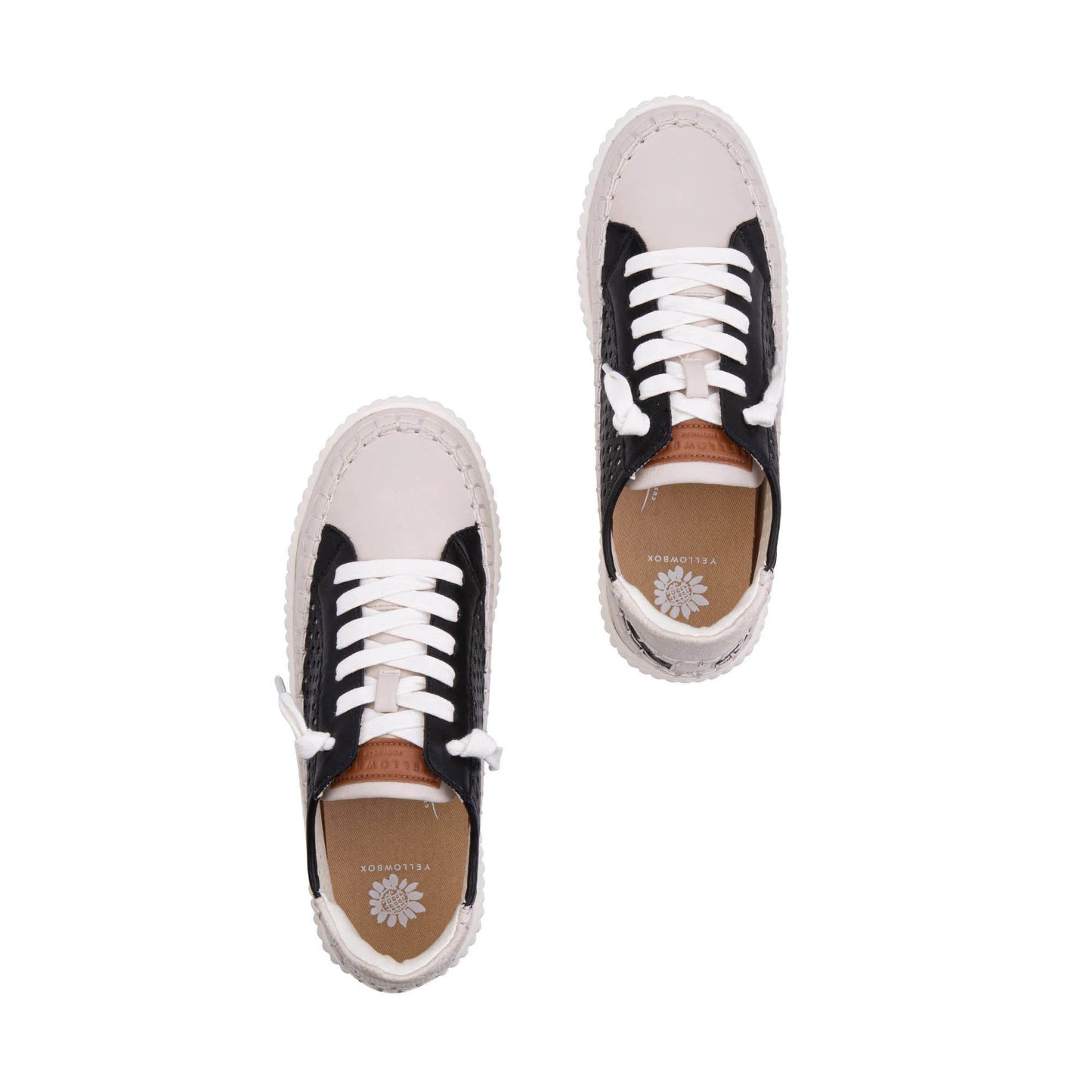 Yellow Box Mazal Sneaker in Black
