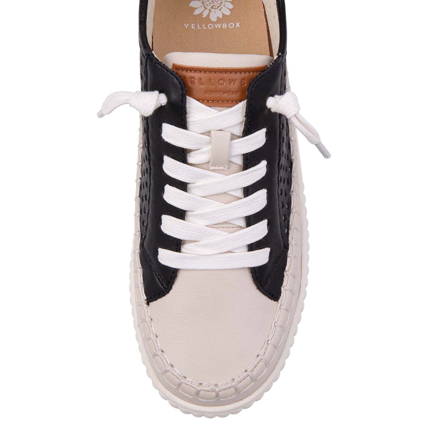 Yellow Box Mazal Sneaker in Black