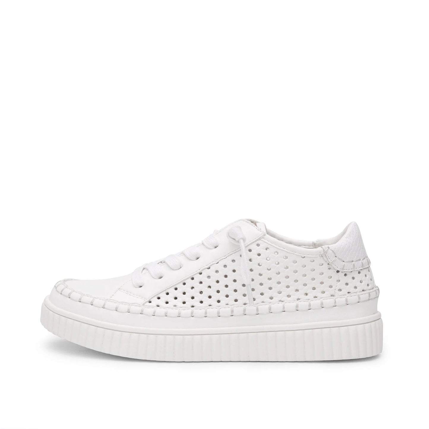 Yellow Box Mazal Sneaker in White