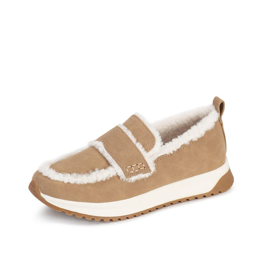 Yellow Box Ripley Shearling Loafers