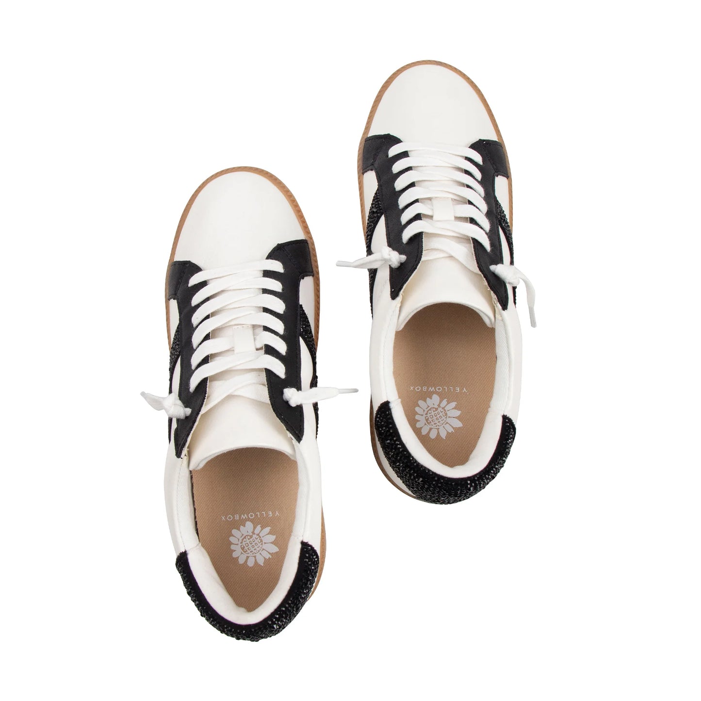 Yellow Box Ziti Crystal Sneaker