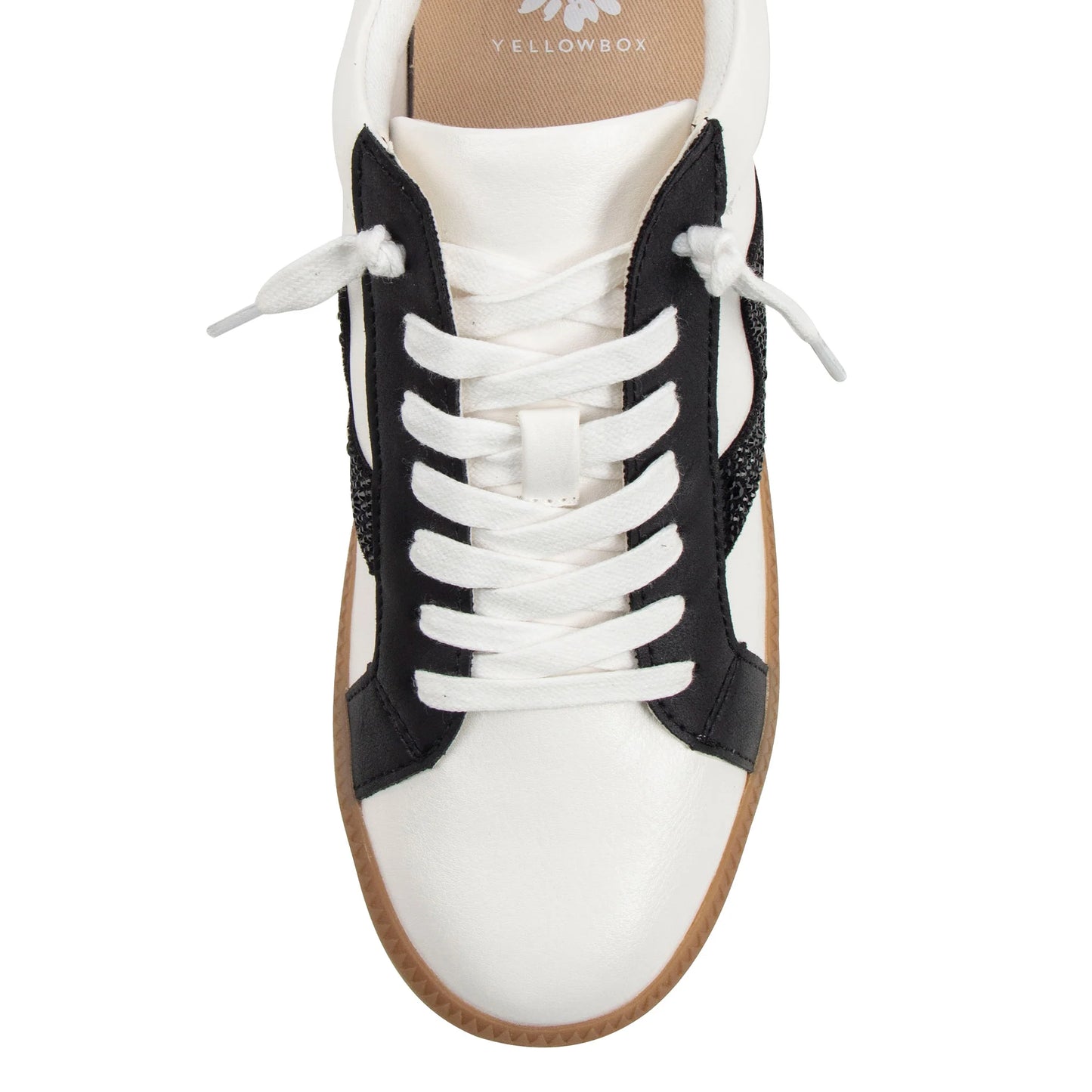 Yellow Box Ziti Crystal Sneaker