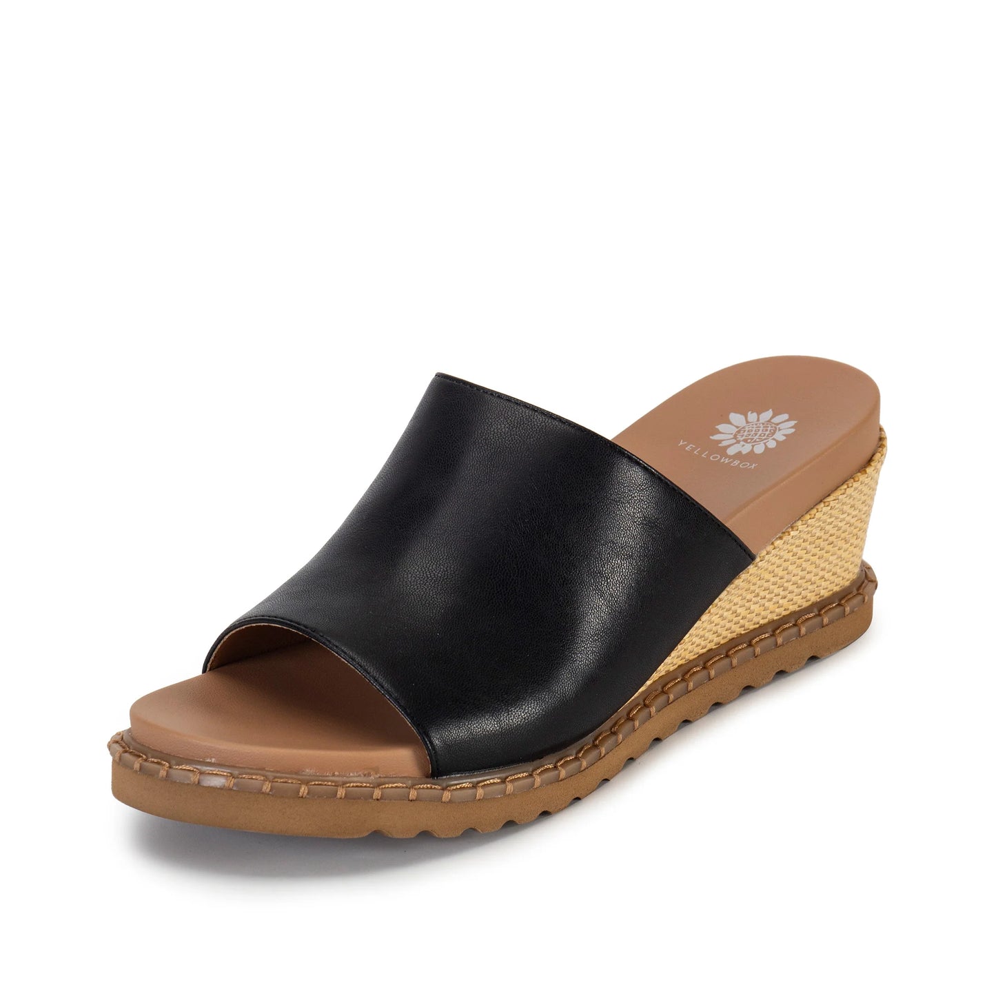 Yellow Box Marcie Sandal- Black