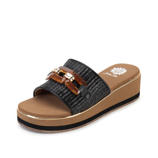 Yellowbox Gabina Black Sandals