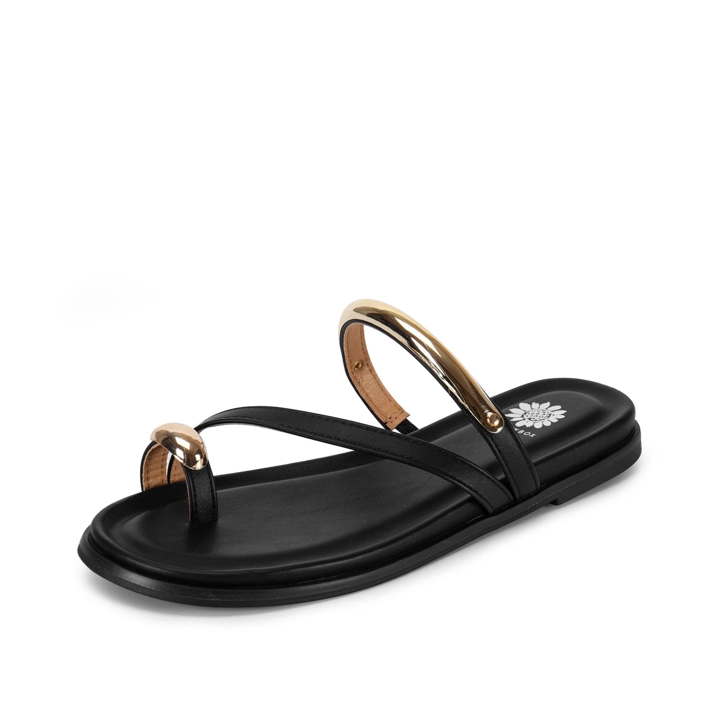 Yellow Box Hilari Sandal- Black