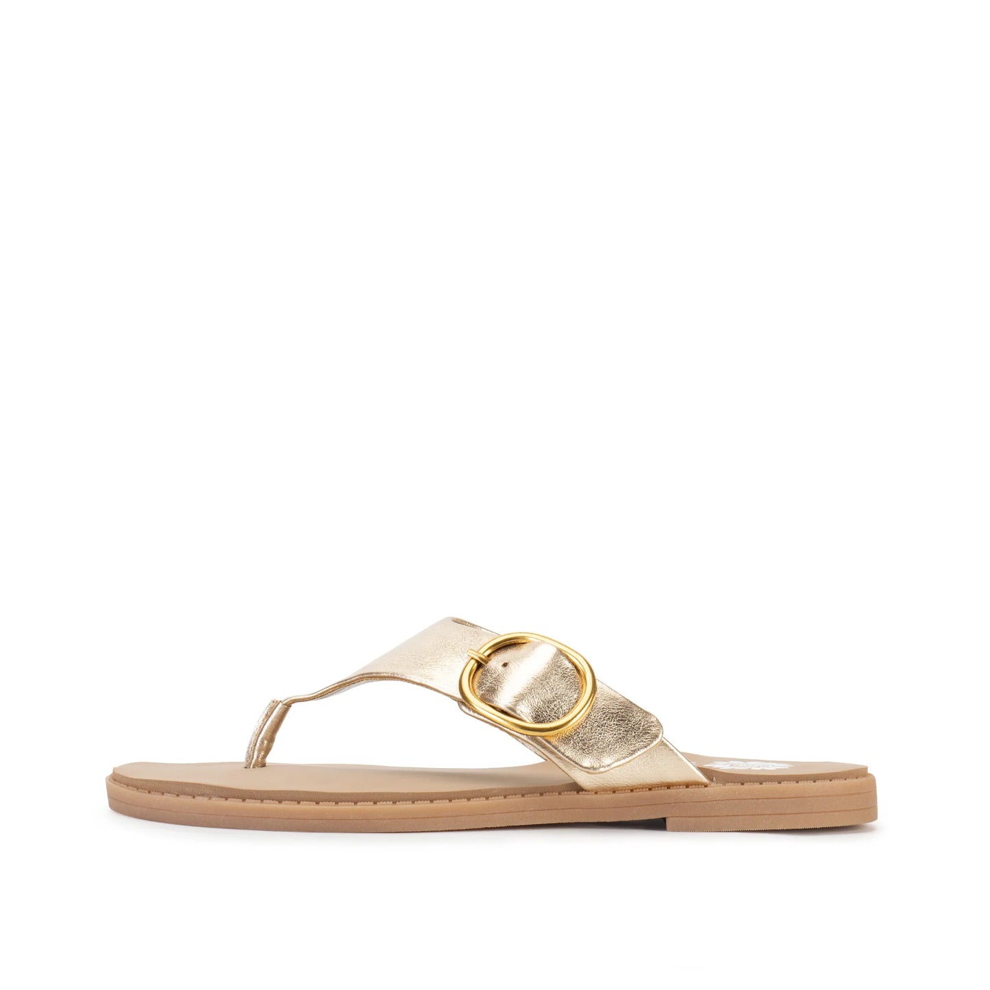 Yellow Box Gold Igloo Sandal