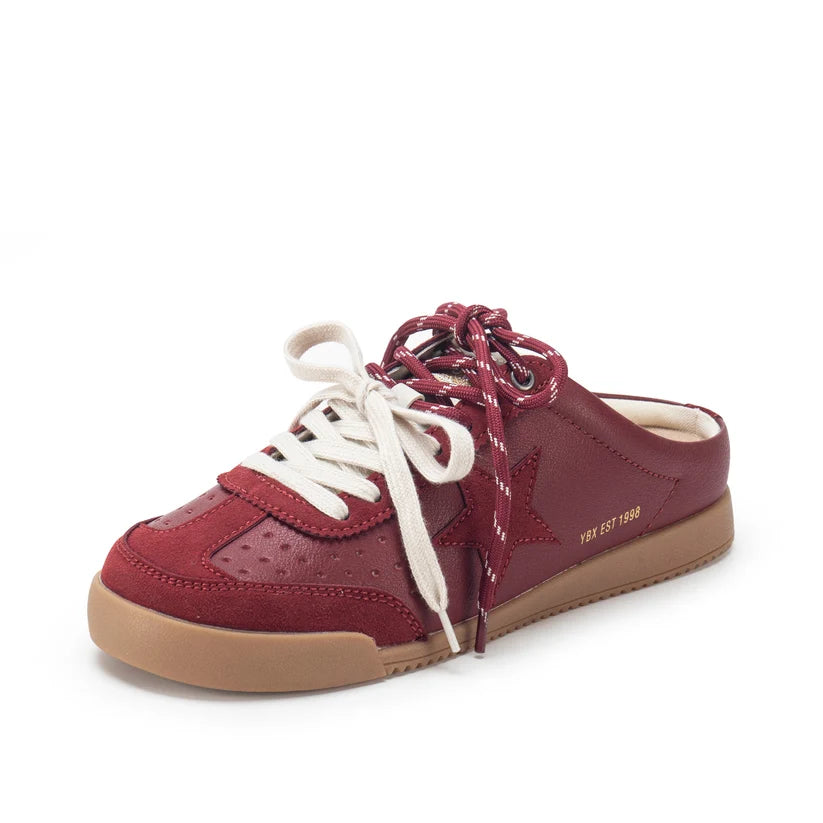 Yellow Box Nysa Slip On Sneaker- Burgundy