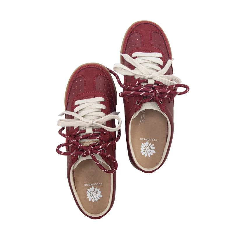 Yellow Box Nysa Slip On Sneaker- Burgundy