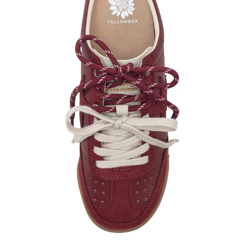 Yellow Box Nysa Slip On Sneaker- Burgundy