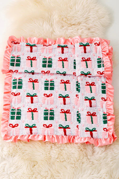 Christmas Gift 3D Printed Minky Baby Blanket