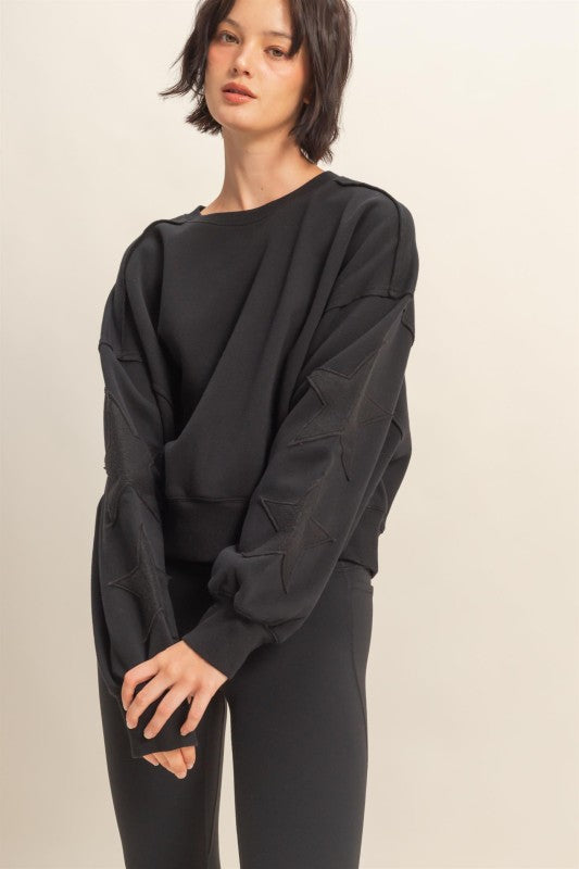 Star Patch Sweatshirt