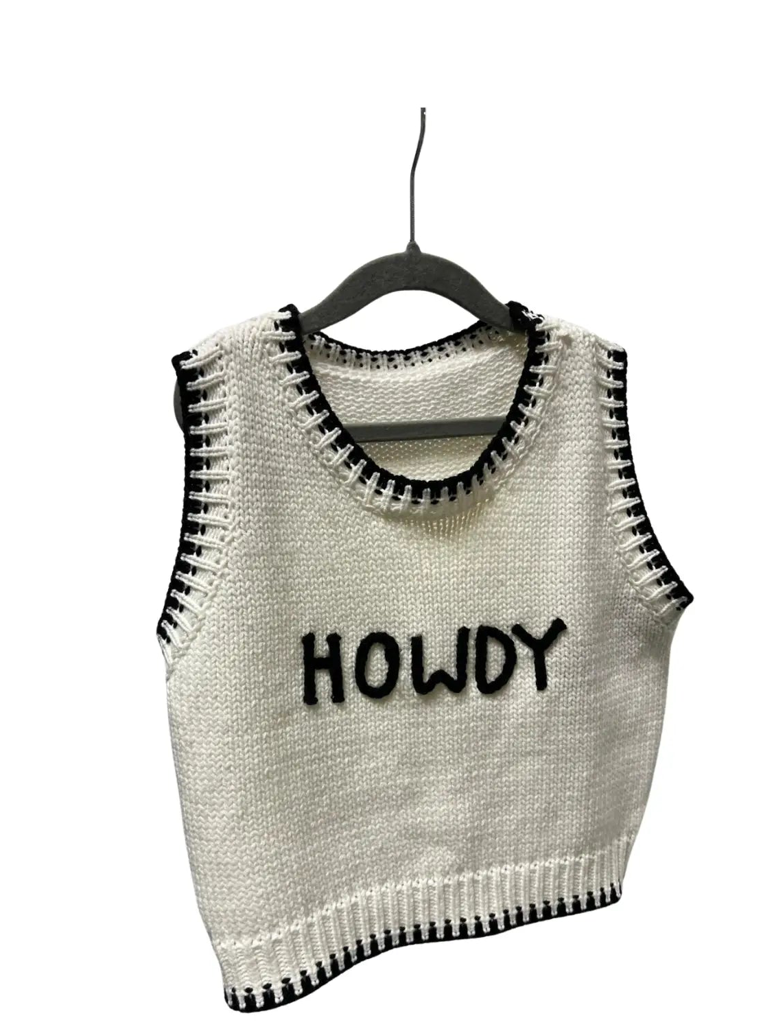 Toddler Howdy Sweater Vest