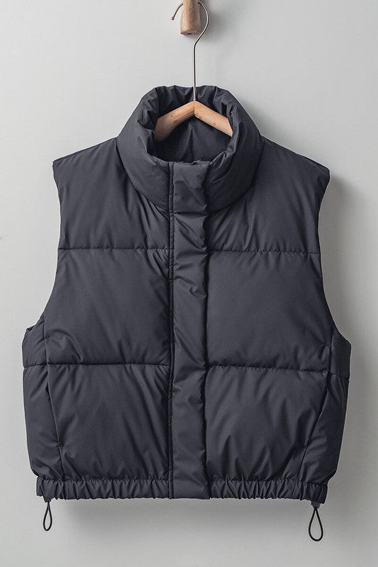 Black Haven Puffer Vest