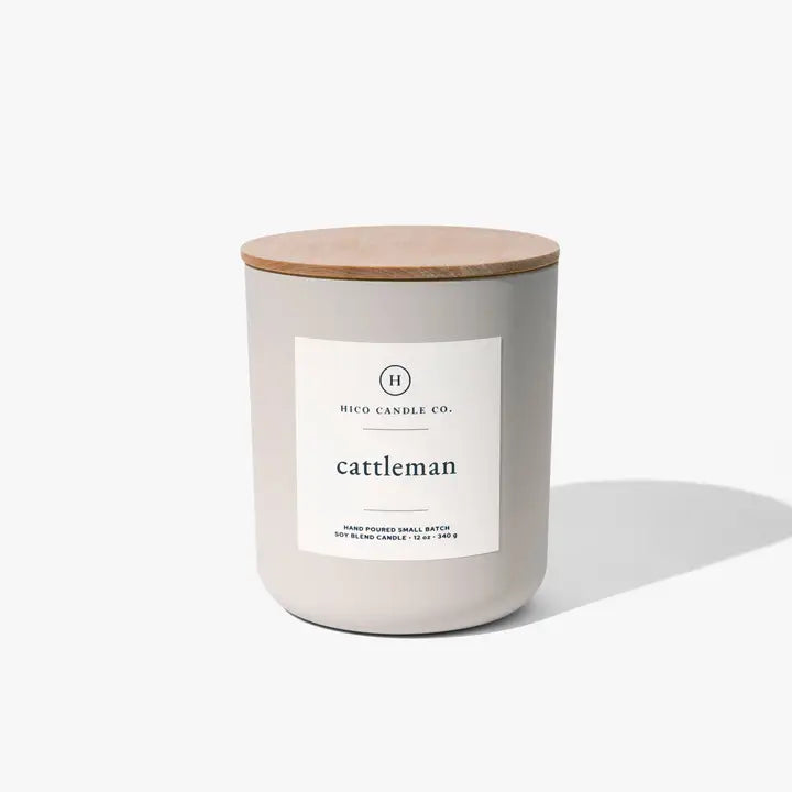 Cattleman Candle 12 oz
