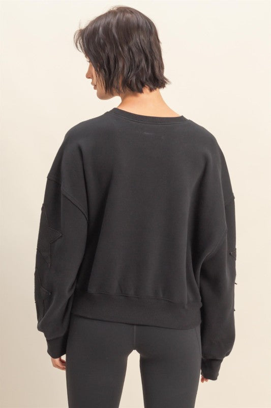 Star Patch Sweatshirt