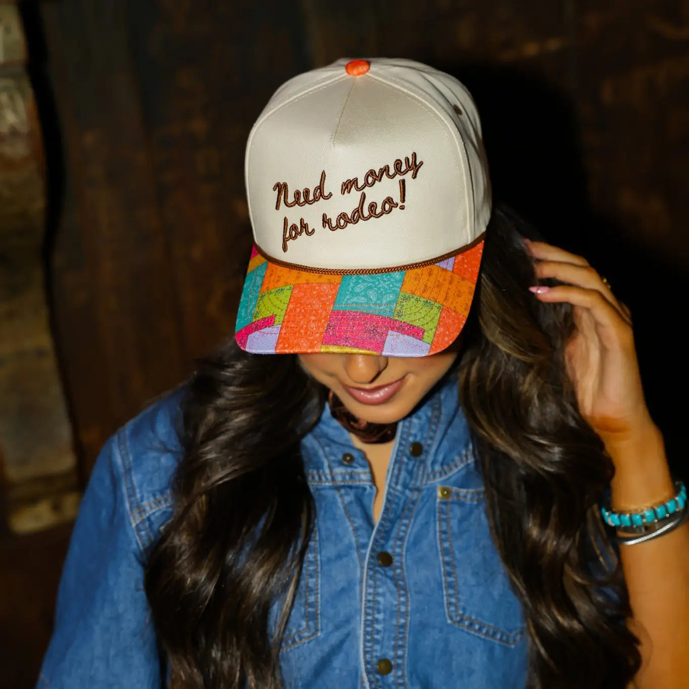 Need Money for Rodeo Canvas Cap