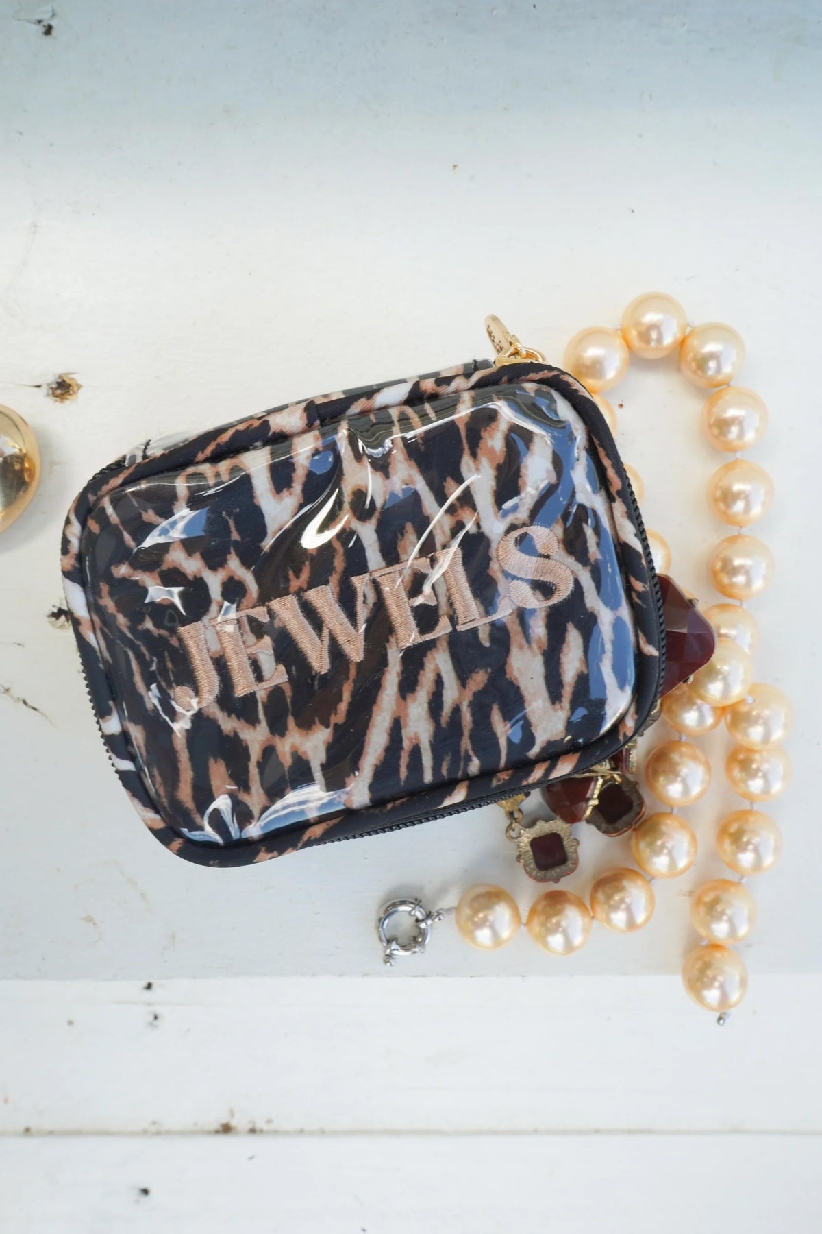 Jewels Luxe Leopard Jewelry Case