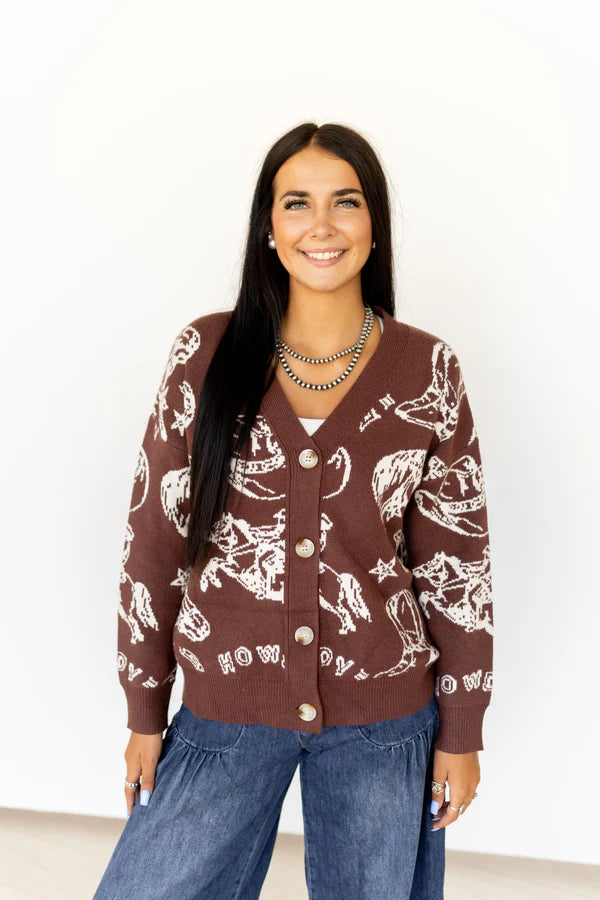 Western Things Cardigan