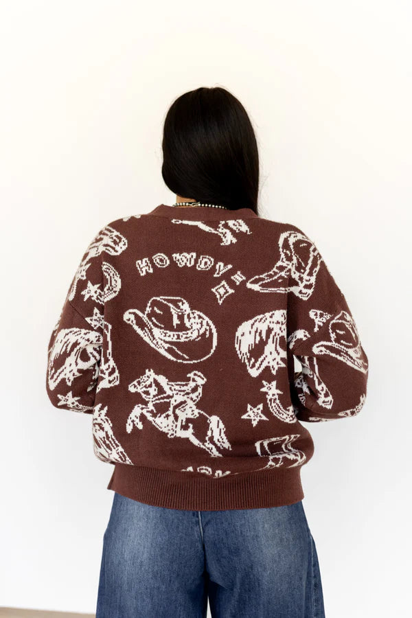 Western Things Cardigan