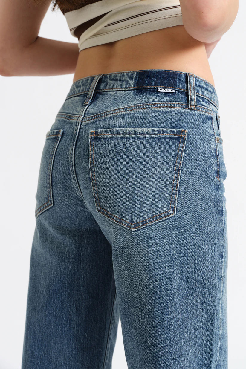 Daze Keeper Low Rise Straight Jean
