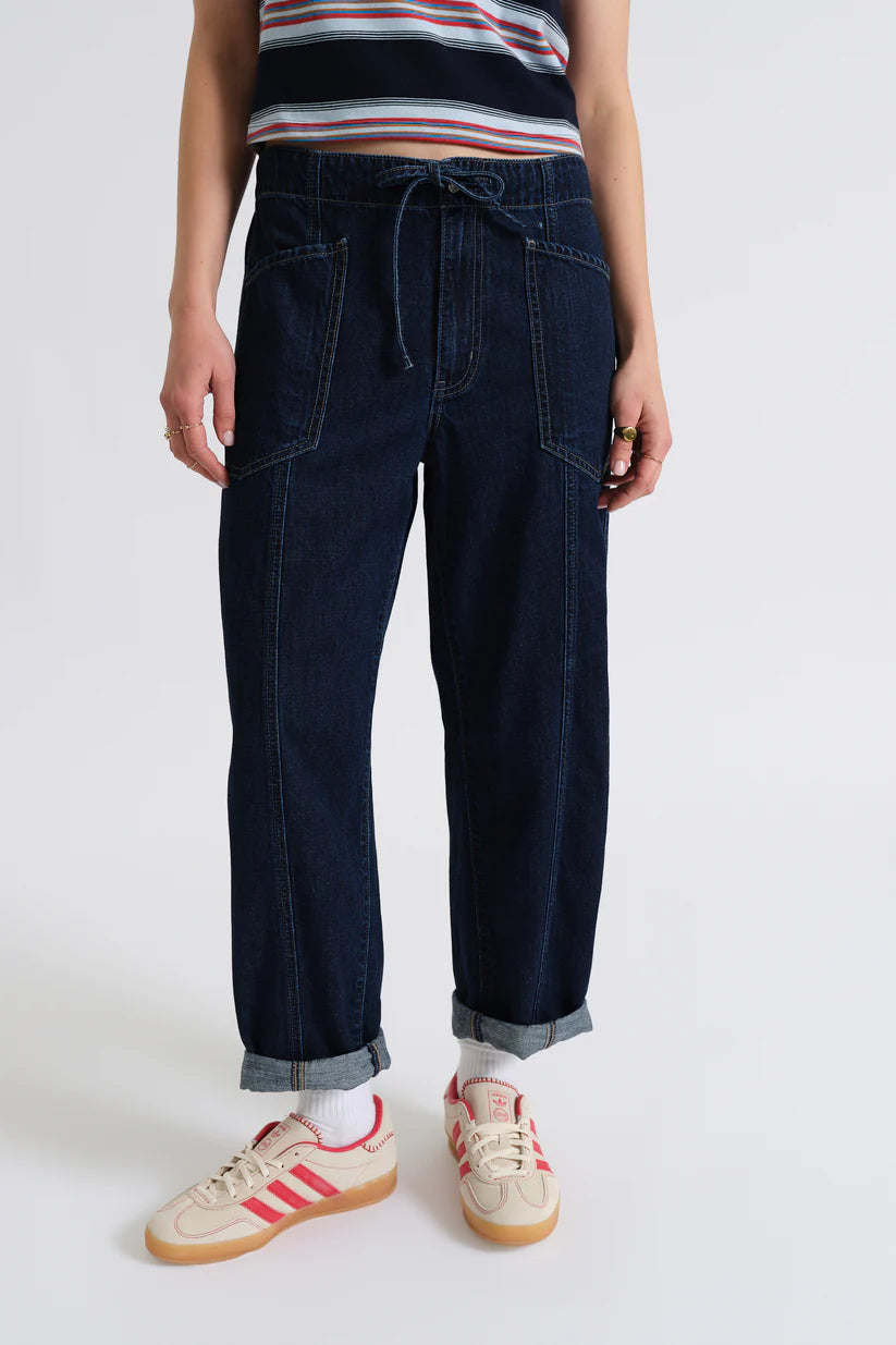 Daze Villa Drawstring Barrel Pants