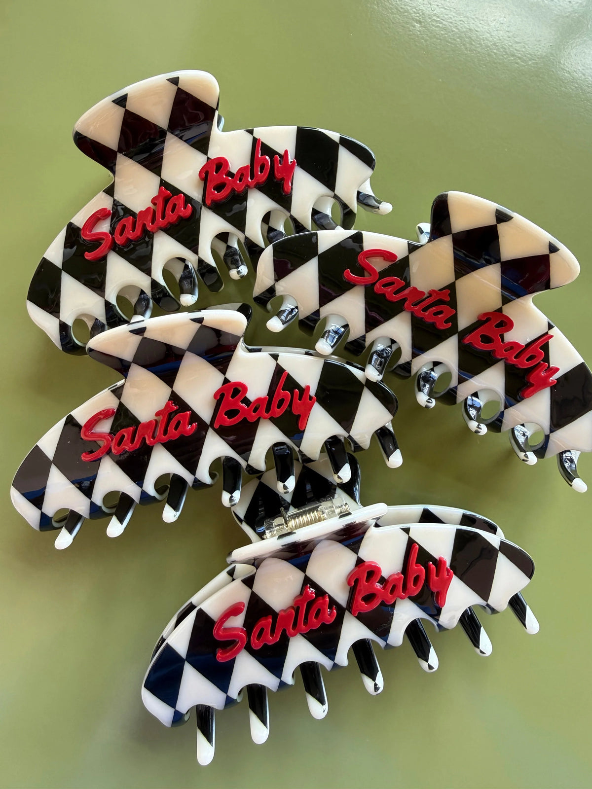 Santa Baby Hairclip