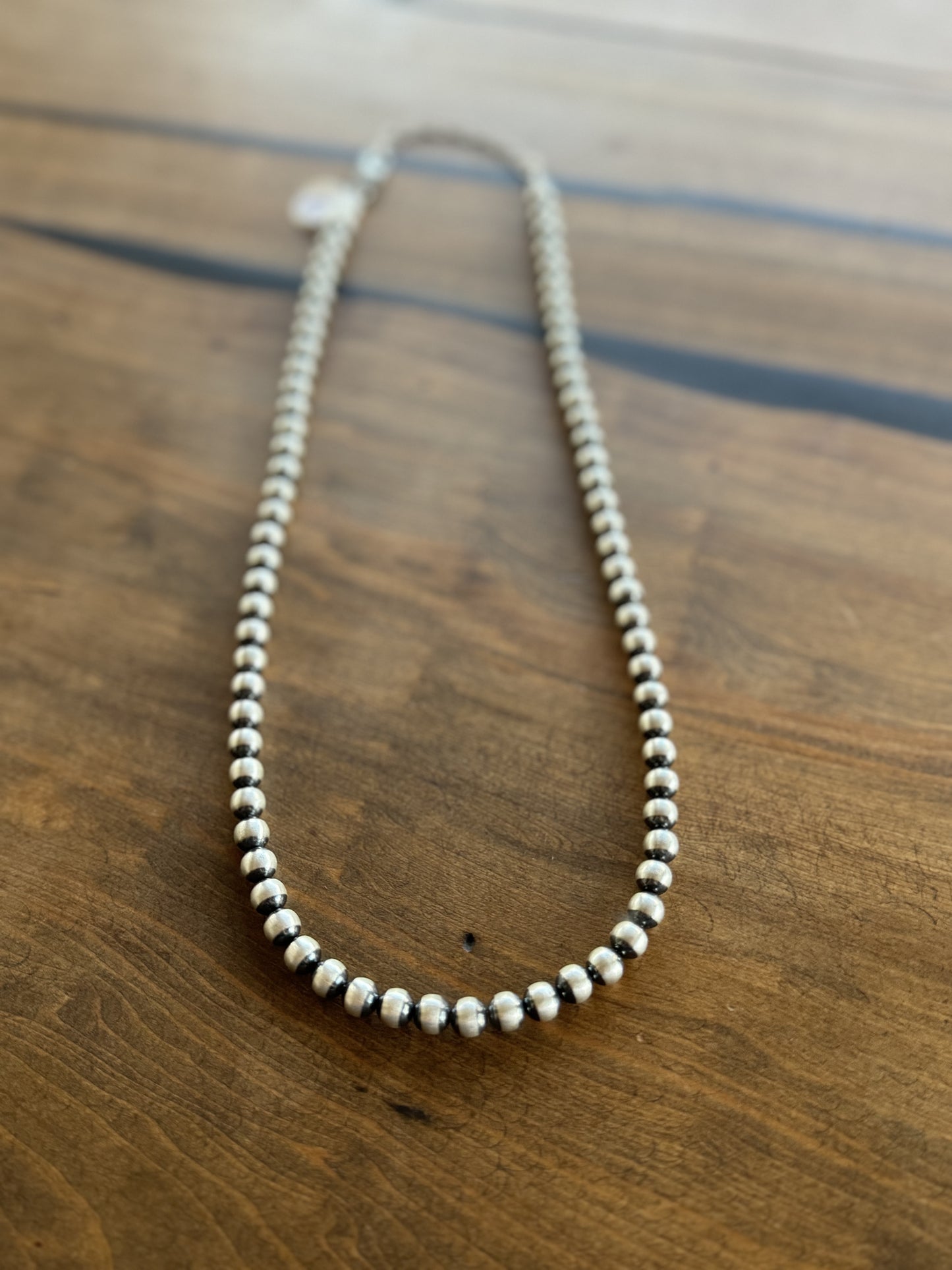 Navajo Pearls 6mm 18” Strand