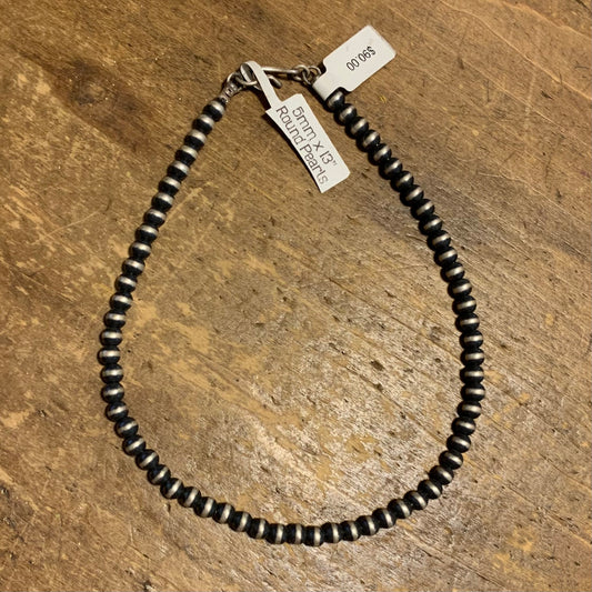 5mm 13” Navajo Pearl Necklace