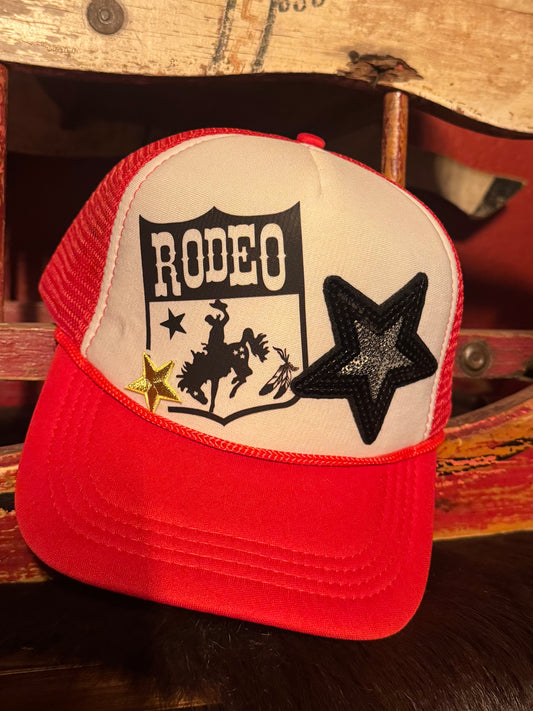 RODEO Red Star Trucker Cap