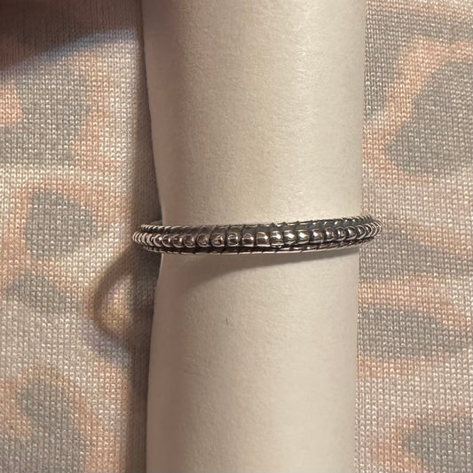Sterling Tiny Bead Band Ring