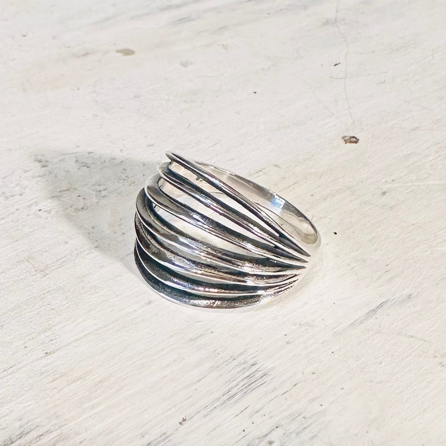 Sterling Multi Band Ring