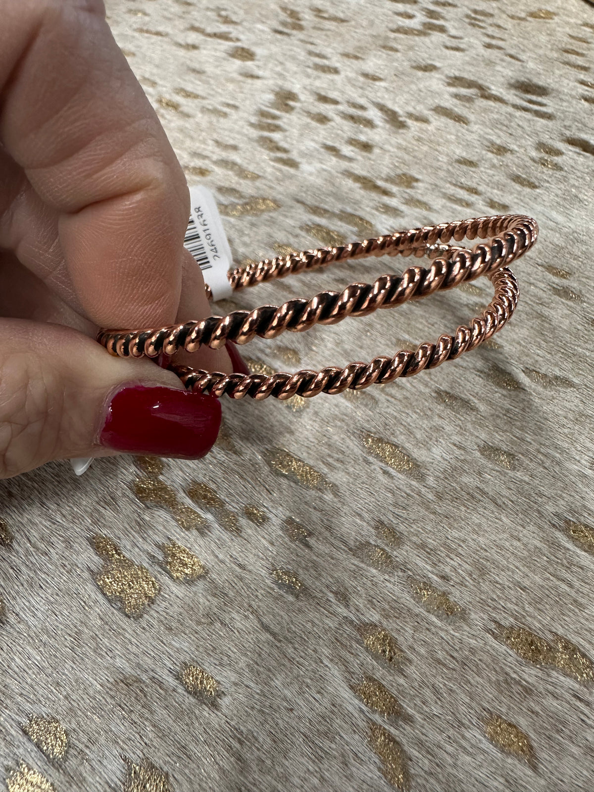 Copper Rope Bangle