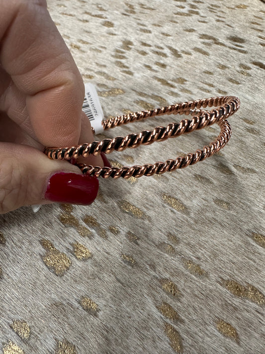 Copper Rope Bangle