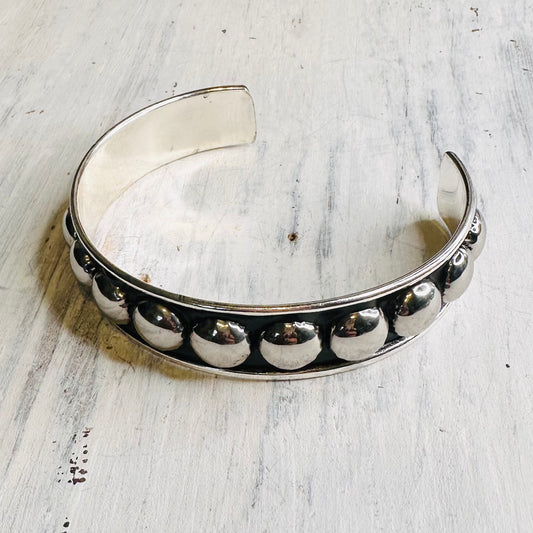 Large Bubble Cuff Bracelet