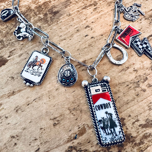 Cowboy Charm Necklace