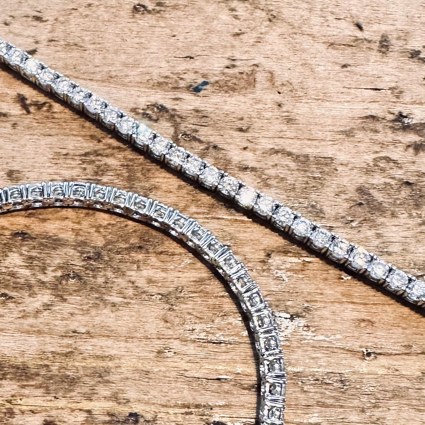 Sterling Silver CZ Tennis Bracelet
