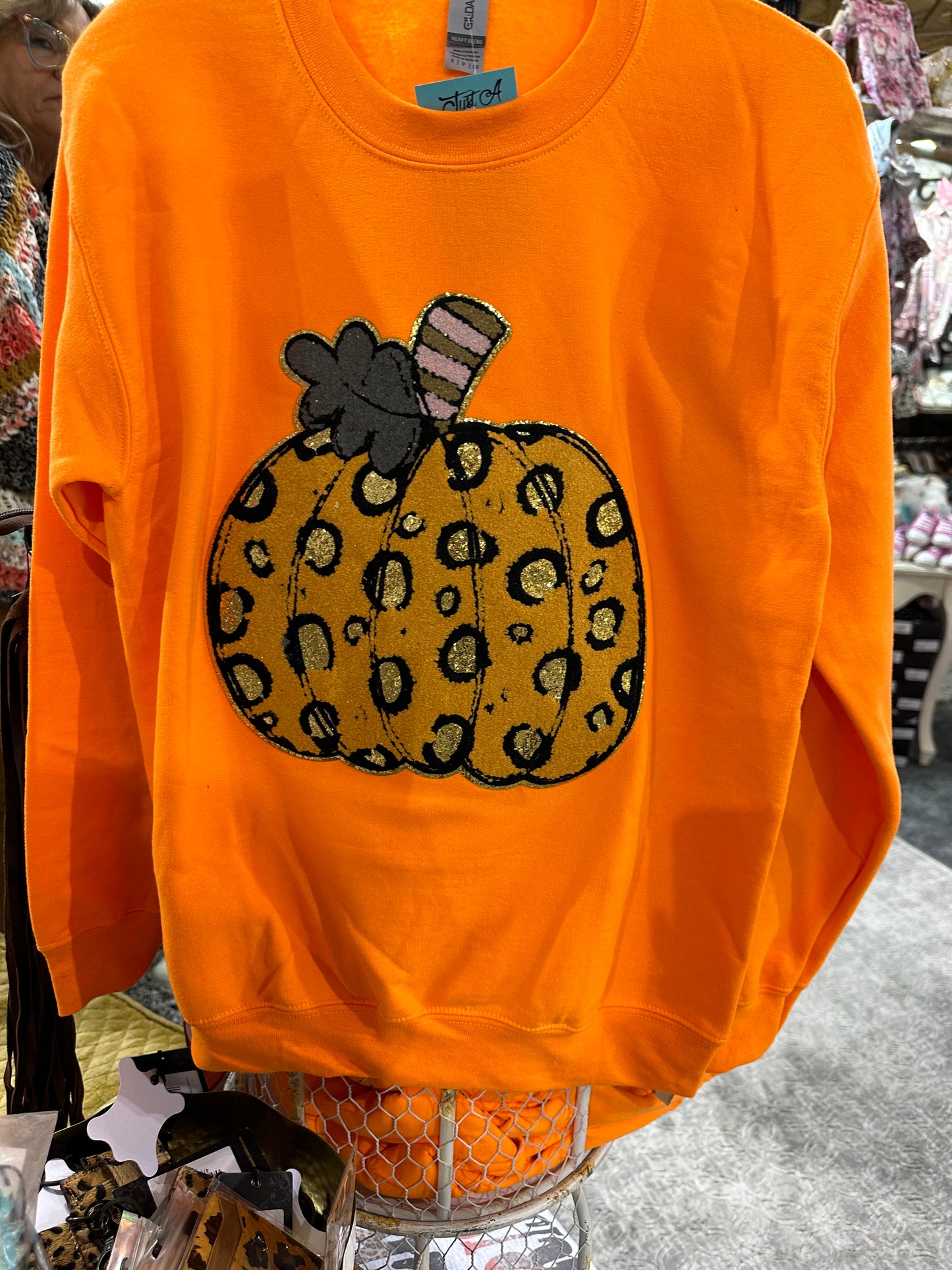 HAPPY HALLOWEEN PUMPKIN SWEATSHIRT