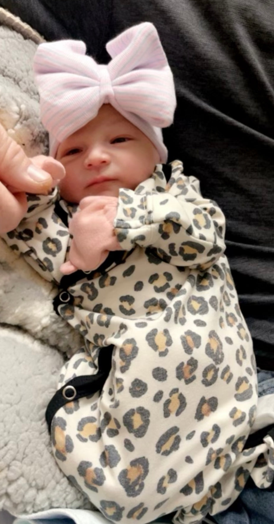 Zara Newborn Knotted Gown