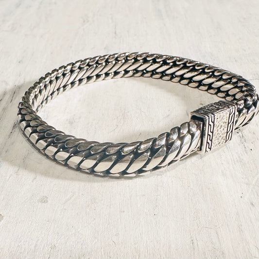 Sterling Serpentine Bracelet