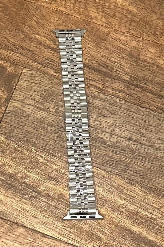 Silver Link Bracelet Smart Watchband