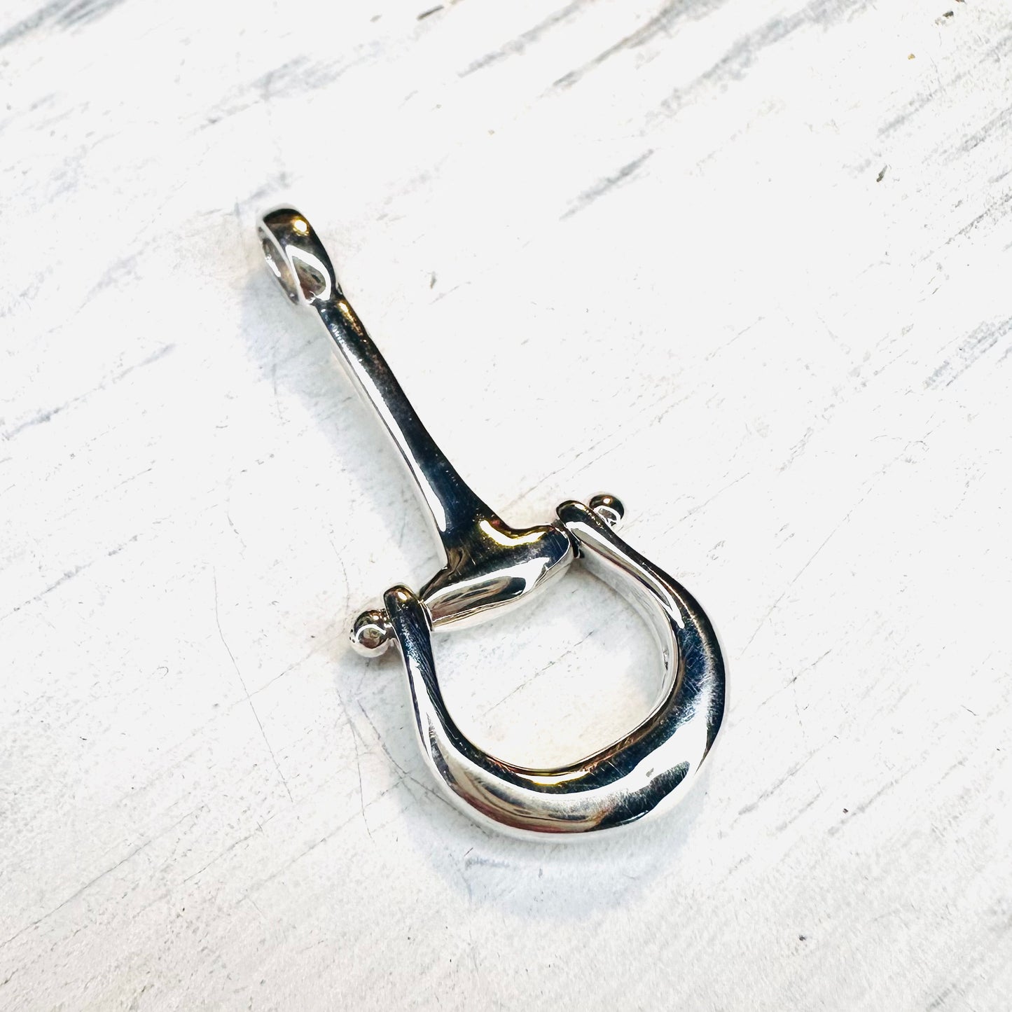 Sterling Bit Pendant